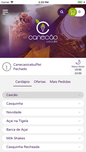 Canecão Ice Buffet