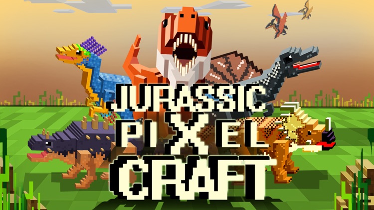 Jurassic Pixel Dinosaur Craft