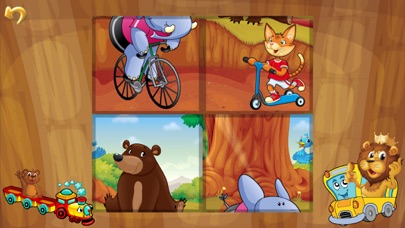 Animal Car Puzzle: Jigsaw Picture Games for Kids screenshot 4
