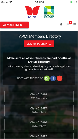Tapmi Alumni(圖4)-速報App