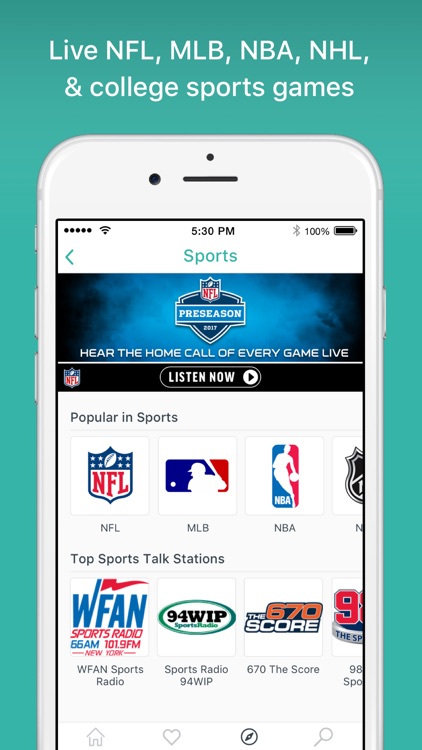 TuneIn Radio Pro - MLB Audiobooks Podcasts Music