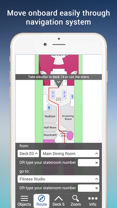 Cruise Itinerary App. CruiseBe screenshot 2