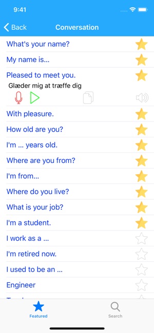 Learn Danish Language Offline(圖2)-速報App