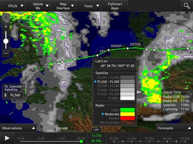 Weather on Board designed for FlySmart with Airbus(圖5)-速報App