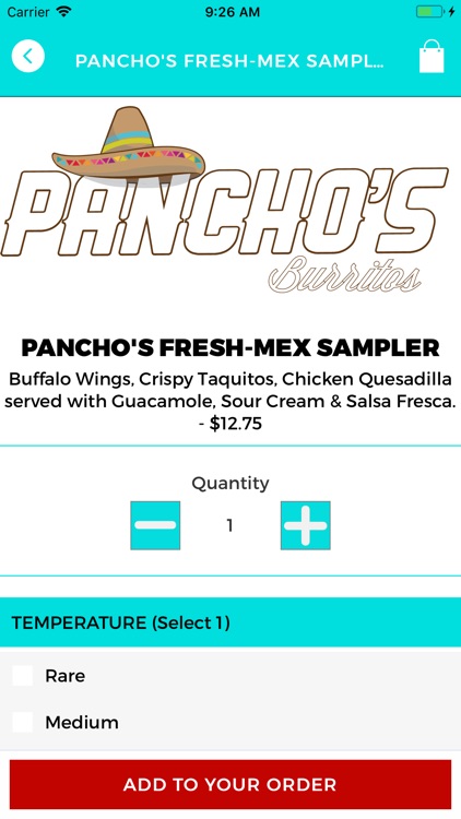 Pancho's Burritos To Go