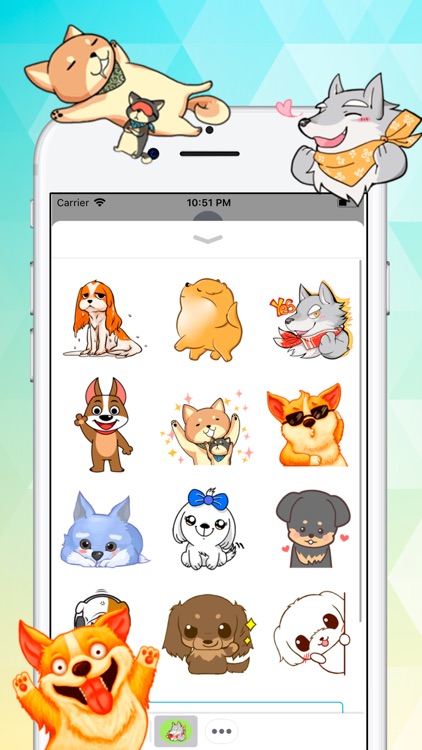 Dog Stickers App