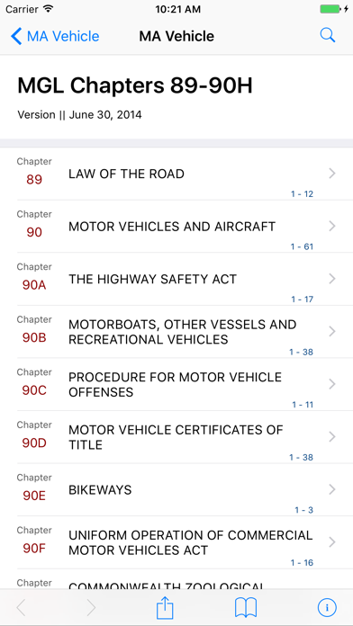 How to cancel & delete Massachusetts Vehicle Code from iphone & ipad 1