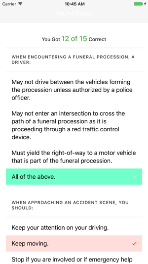 Montana MVD Practice Driver Test(圖5)-速報App