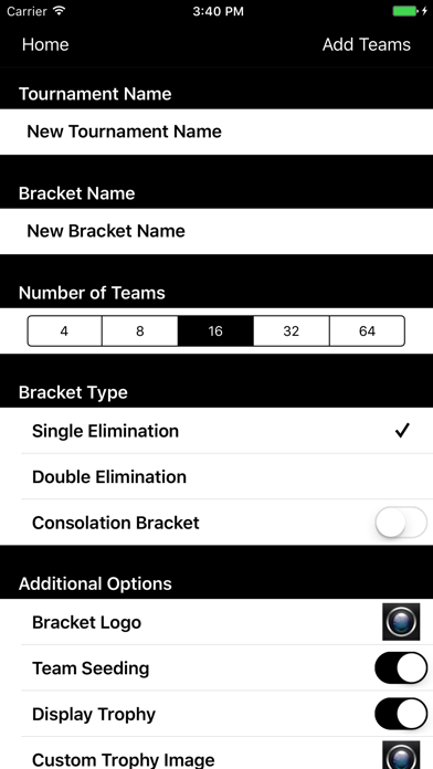 Bracket Maker Pro Screenshot 2