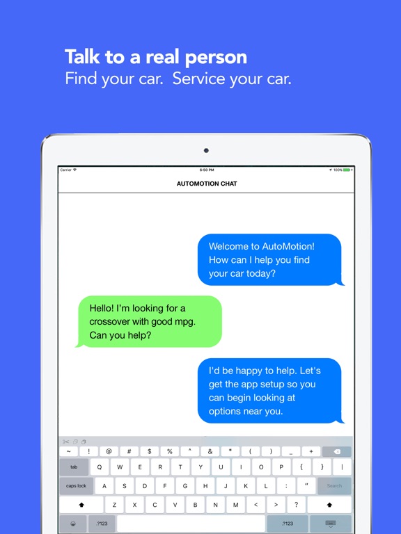 iPad Image of Car Repair - AutoMotion