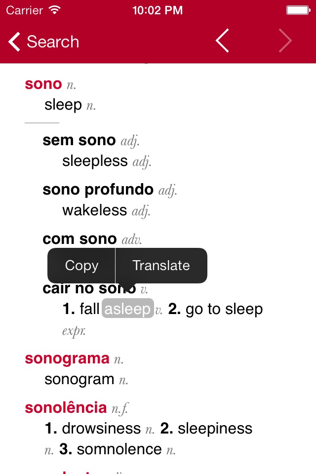 Accio: Portuguese-English screenshot 3