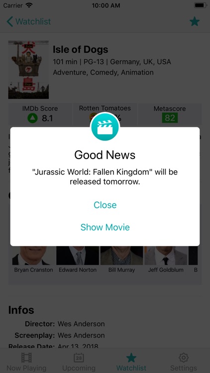MovieStarts screenshot-5