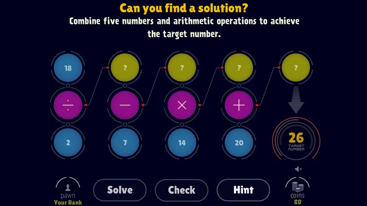 Math Operations: Target Number