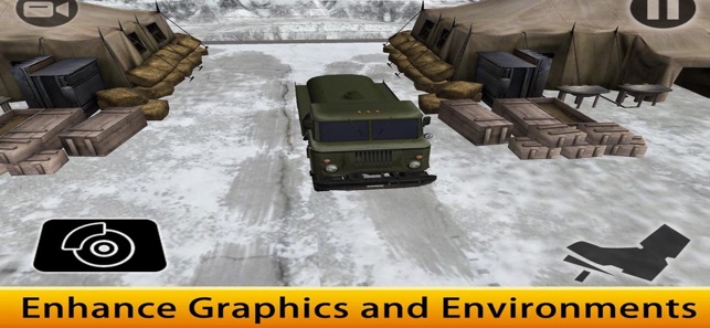 Challenge Driving ArmyTruck