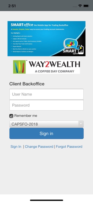 Way2Wealth Smart Backoffice(圖1)-速報App