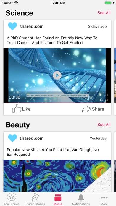 Shared News screenshot 4