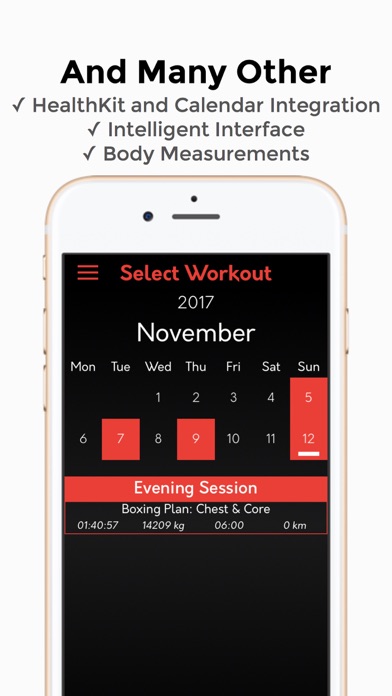 BeFit: Workout Tracker Gym Log screenshot 4