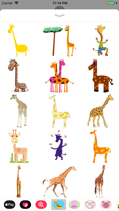 My Giraffe Sticker Pack screenshot 2