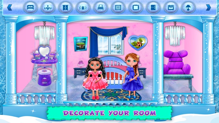Ice Doll House Decoration Home