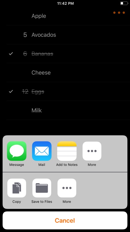 Foodlist screenshot-6