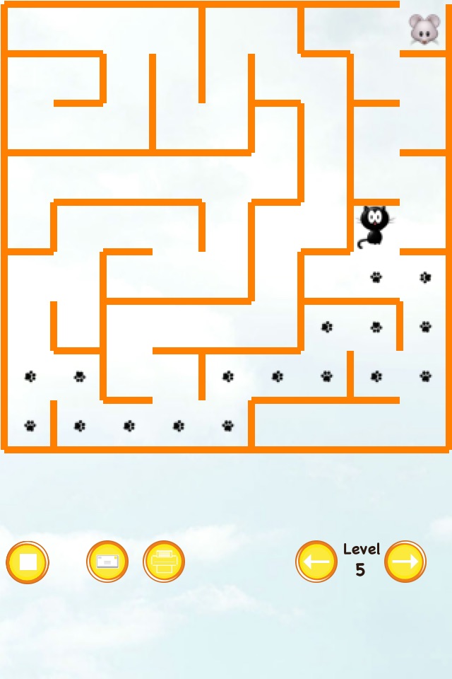 Cat Maze Race screenshot 3