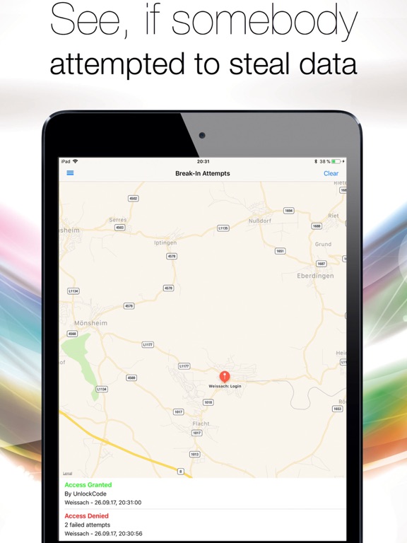 CloudySafe 2 Lite iPad CloudySafe 2 Lite iPad