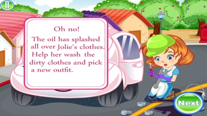clumsy mechanic laundry game screenshot 2