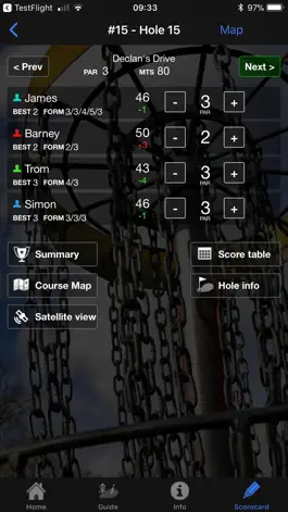 Game screenshot Croydon Disc Golf Club apk