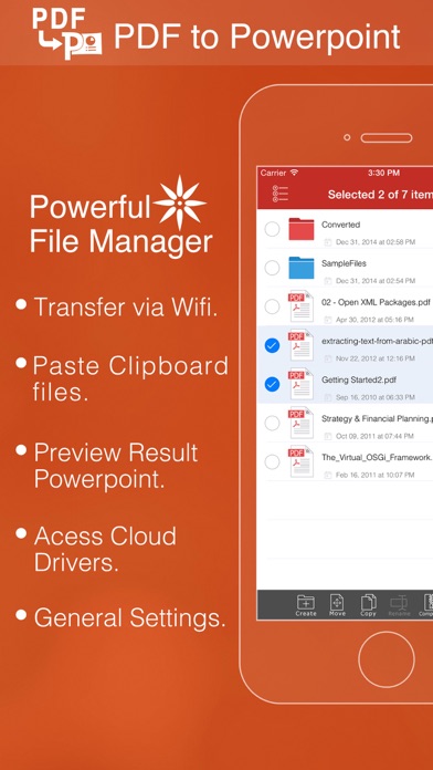 How to cancel & delete PDF to PowerPoint by Flyingbee from iphone & ipad 3