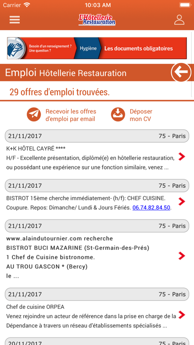 LHR Emploi screenshot 3