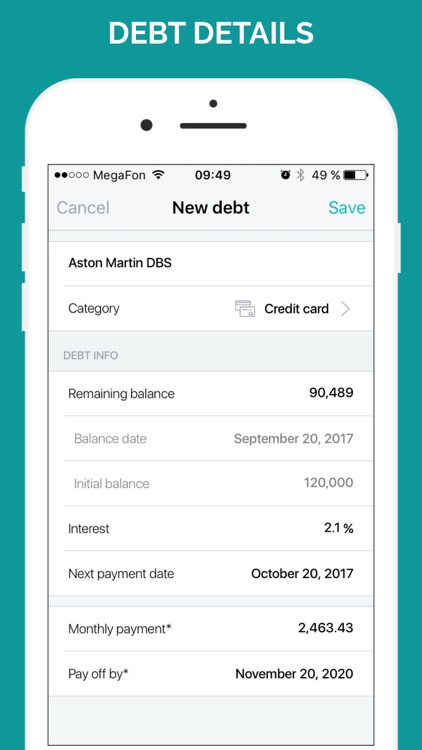 Debt Free Box: Snowball screenshot-4