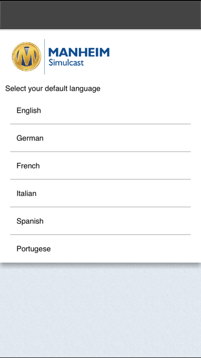 How to cancel & delete Manheim Simulcast EU from iphone & ipad 1