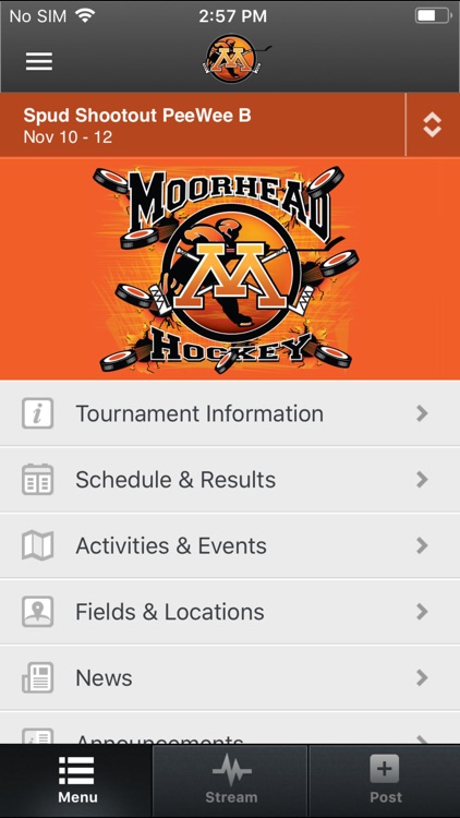 Moorhead Hockey Tournaments