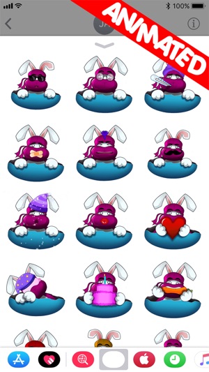 Cute Ninja Rabbit (animated)(圖2)-速報App