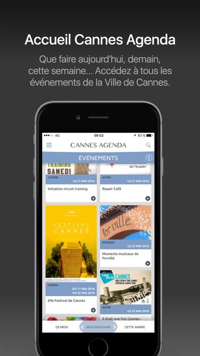 How to cancel & delete Cannes Agenda from iphone & ipad 1