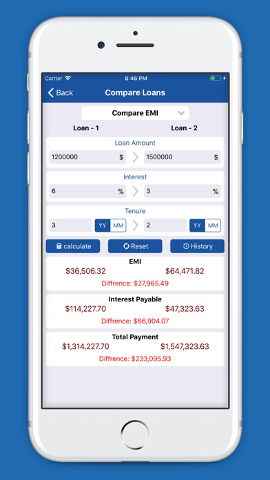 EMI Calculator - Loan Planner screenshot 4