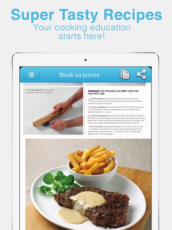 Cooking - Step by Step Cookbook for iPad