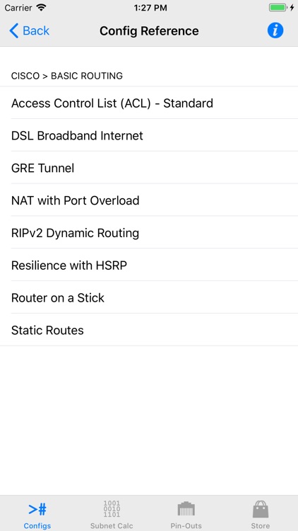 Config Reference