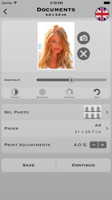 Passport Id Photos Pro Screenshot 1