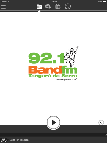 Band FM Tangará - náhled