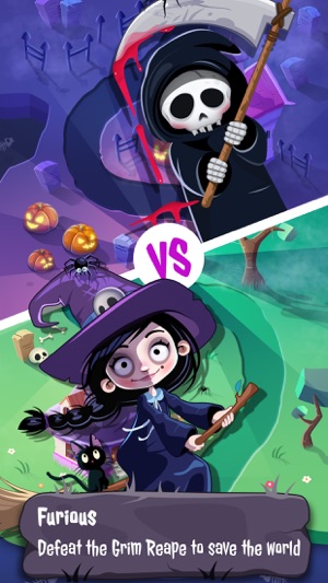 Candy Witch VS Grim Reaper(圖1)-速報App