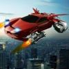 Flying Futuristic Ultimate stunt shooting car