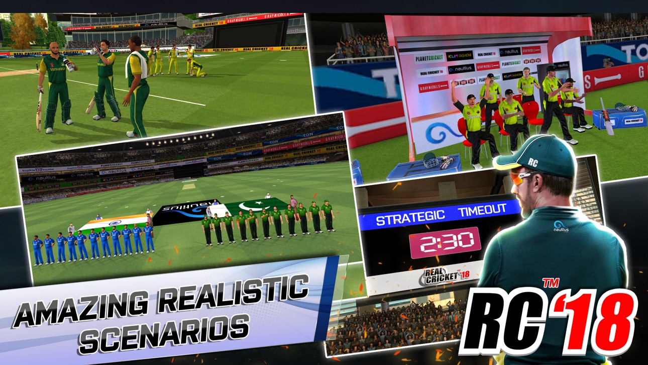 Real Cricket™ 18 - Free Hack screenshot 5 - iOS game interface