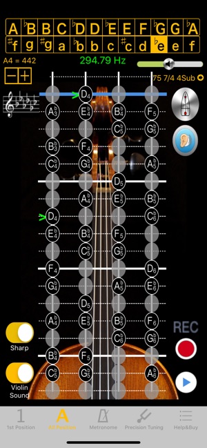 小提琴調音器-音准練習伴侶