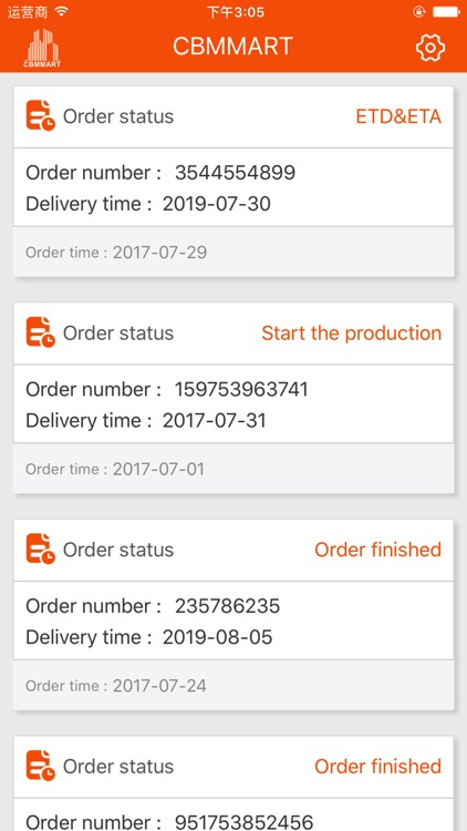 Order tracking by CBMMART screenshot-3