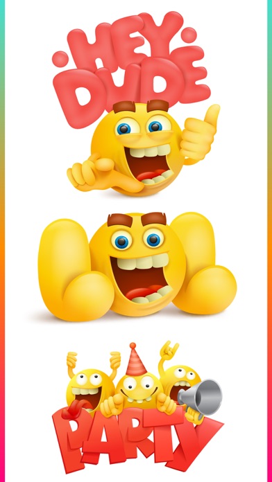 FunMoji 3D Emoji Text Stickers screenshot 2
