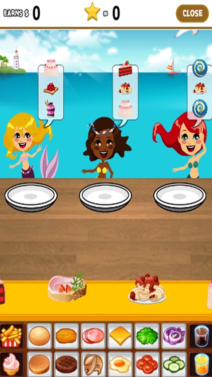 Crazy Mermaid Food Cooking screenshot-3