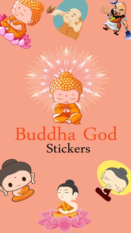 Buddha God Stickers