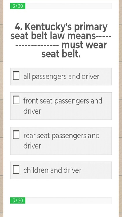 KY DMV PRACTICE DRIVING TESTS screenshot-6