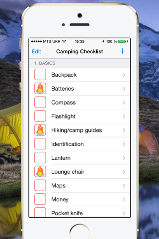 Camping_Checklist screenshot 2